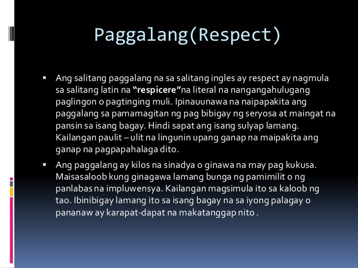 Bakit Kailangan Ang Paggalang Sa Buhay Bakit Kailangan Ang Paggalang Sa Buhay