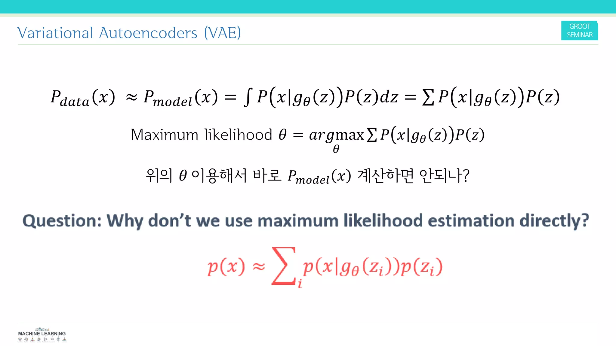 Variational Auto Encoder, Generative Adversarial Model | PPT