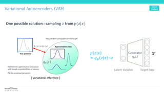 Variational Auto Encoder, Generative Adversarial Model | PDF