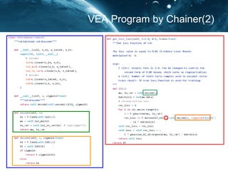 VEA Program by Chainer (1)
 