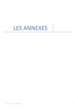 LES ANNEXES




Dossier de VAE – Léa Bloom   170
 