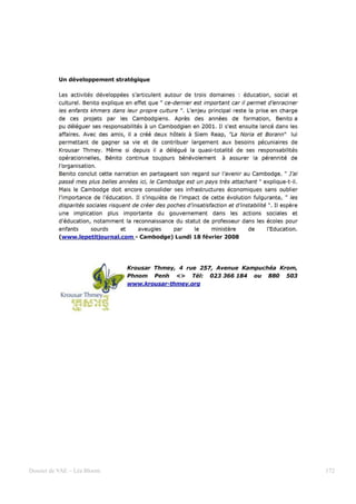 Dossier de VAE – Léa Bloom   172
 