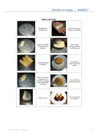 Recettes en images   ANNEXE 7




Dossier de VAE – Léa Bloom                                   181
 