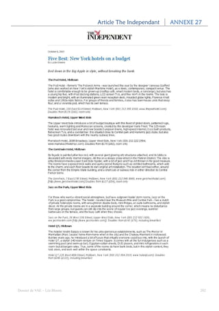 Article The Independant   ANNEXE 27




Dossier de VAE – Léa Bloom                                     202
 