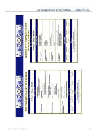 Les programmes de formation          32
                                                           ANNEXE 32




Dossier de VAE – Léa Bloom                                         209
 