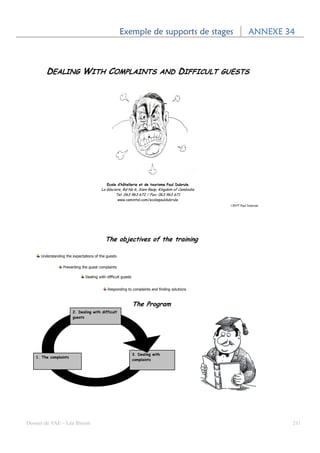 Exemple de supports de stages          34
                                                             ANNEXE 34




Dossier de VAE – Léa Bloom                                           211
 