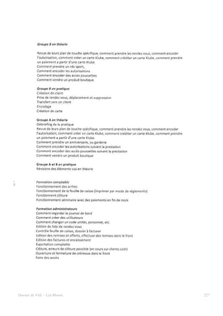 Dossier de VAE – Léa Bloom   227
 