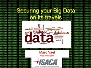 Securing your Big Data
    on its travels




        Marc Vael
        Vice-President
 