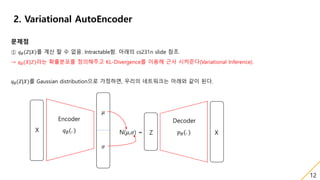 Variational AutoEncoder(VAE) | PPTX