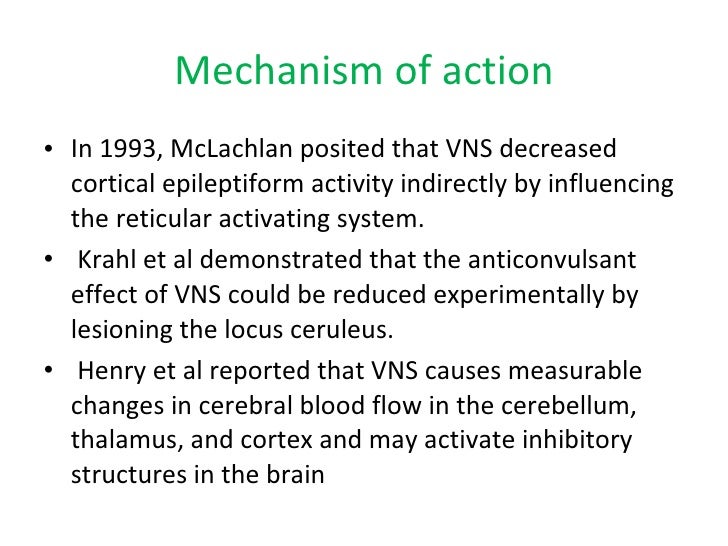 Vagal Nerve Stimulation for epilepsy