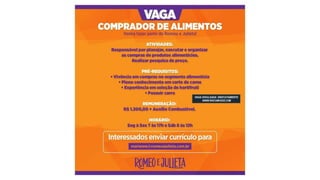 Vagas de Emprego - Goiânia e Região - 19-01-2018