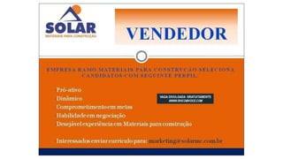 Vagas de Emprego - Goiânia e Região - 19-01-2018