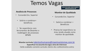 Vagas de Emprego - Goiânia e Região - 19-01-2018