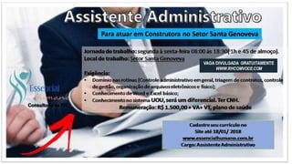 Vagas de Emprego - Goiânia e Região - 19-01-2018