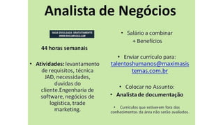 Vagas de Emprego - Goiânia e Região - 19-01-2018