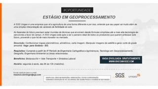Vagas de Emprego - Goiânia e Região - 19-01-2018