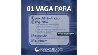 Vagas de emprego - Goiânia e Região - 29-08-2017
