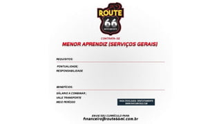 Vagas de emprego - Goiânia e Região - 29-08-2017