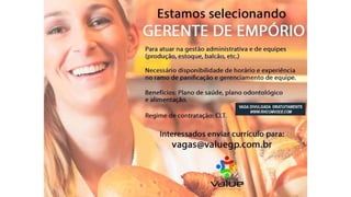 Vagas de emprego - Goiânia e Região - 29-08-2017