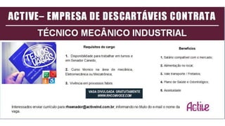 Vagas de emprego - Goiânia e Região - 29-08-2017