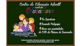 Vagas de emprego - Goiânia e Região - 29-08-2017