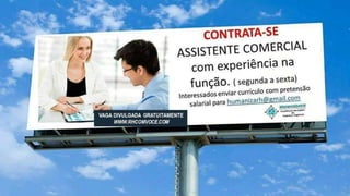 Vagas de emprego - Goiânia e Região - 29-08-2017