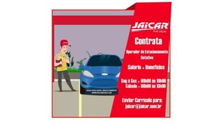 Vagas de emprego - Goiânia e Região - 29-08-2017