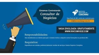 Vagas de emprego - Goiânia e Região - 29-08-2017