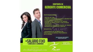 Vagas de emprego - Goiânia e Região - 29-08-2017