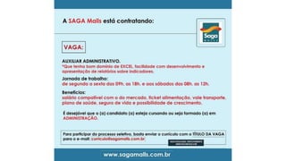 Vagas de emprego - Goiânia e Região - 29-08-2017