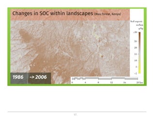 On the critical role of soil organic carbon in landscapes