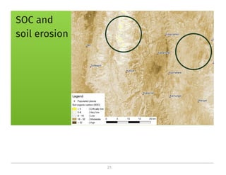 On the critical role of soil organic carbon in landscapes