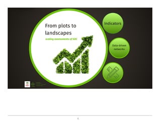 On the critical role of soil organic carbon in landscapes
