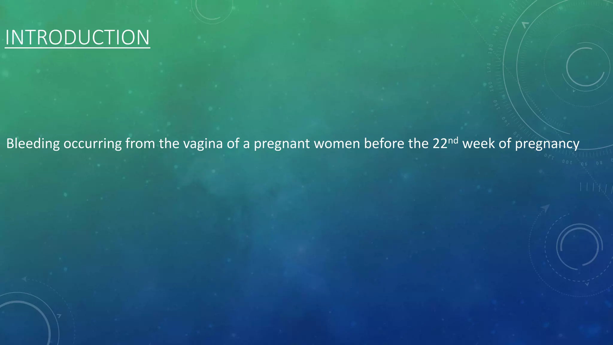 Vaginal bleeding in early pregnancy | PPTX