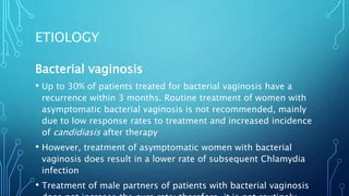 VAGINAL DISCHARGES by DR KD DELE