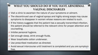 Vaginal discharge(1)