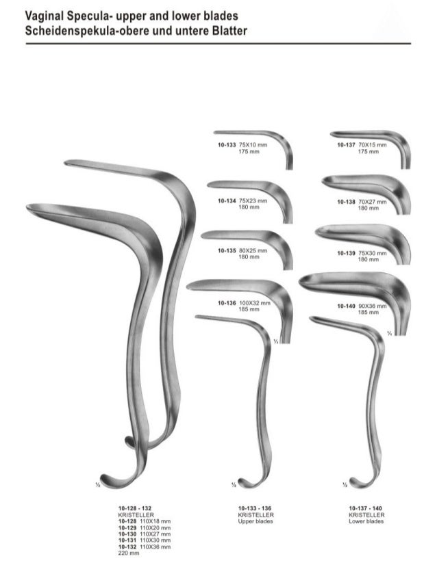 Vaginal specula, Numisma International