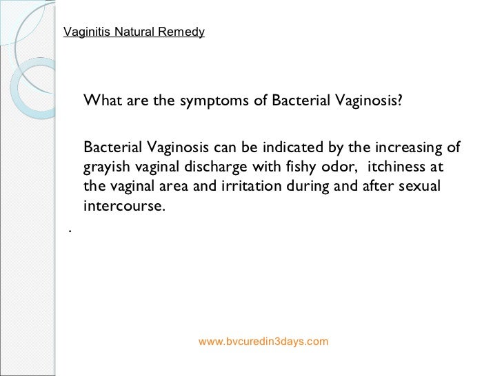 How To Treat Bv Natural Remedy How To Treat Bv Natural Remedy