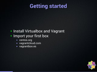 Vagrant and CentOS 7