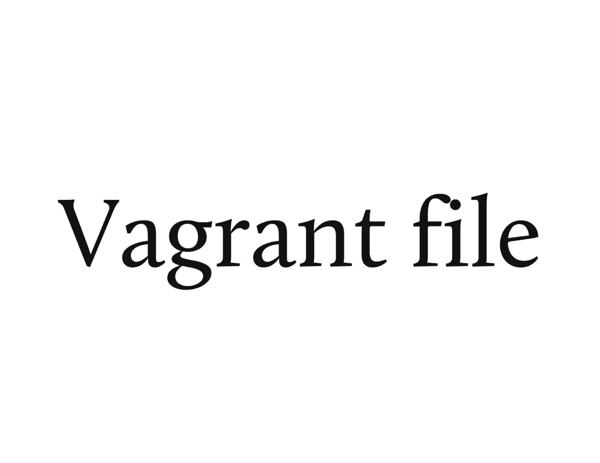 Vagrant puppet