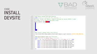 INSTALL
DEVSITE
CODE
 