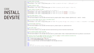 INSTALL
DEVSITE
CODE
 