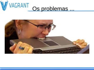 Os problemas ...
 