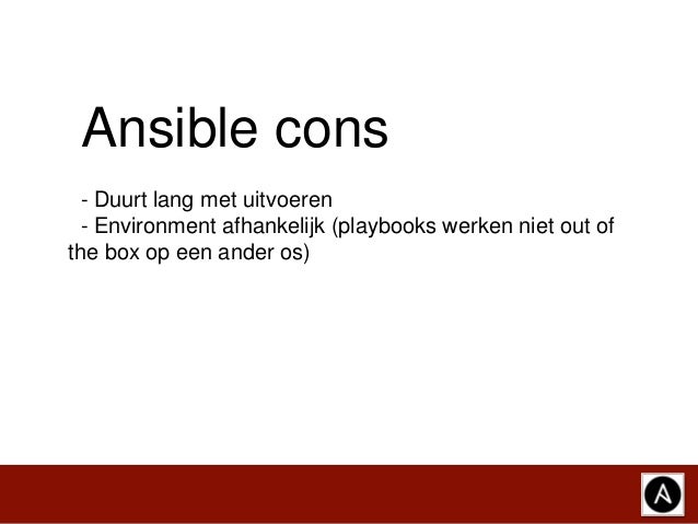 Vagrant + ansible vs docker
