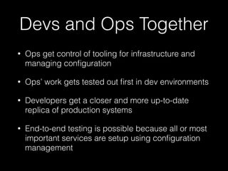 Vagrant for Effective DevOps Culture | PDF