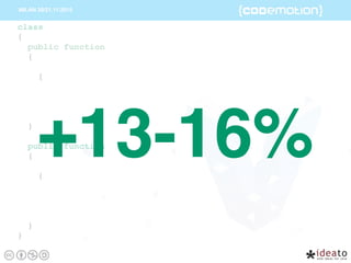 class
{
public function
{
{
}
public function
{
{
}
}
+13-16%
 