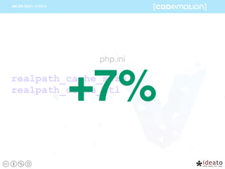 realpath_cache_size
realpath_cache_ttl
php.ini
+7%
 