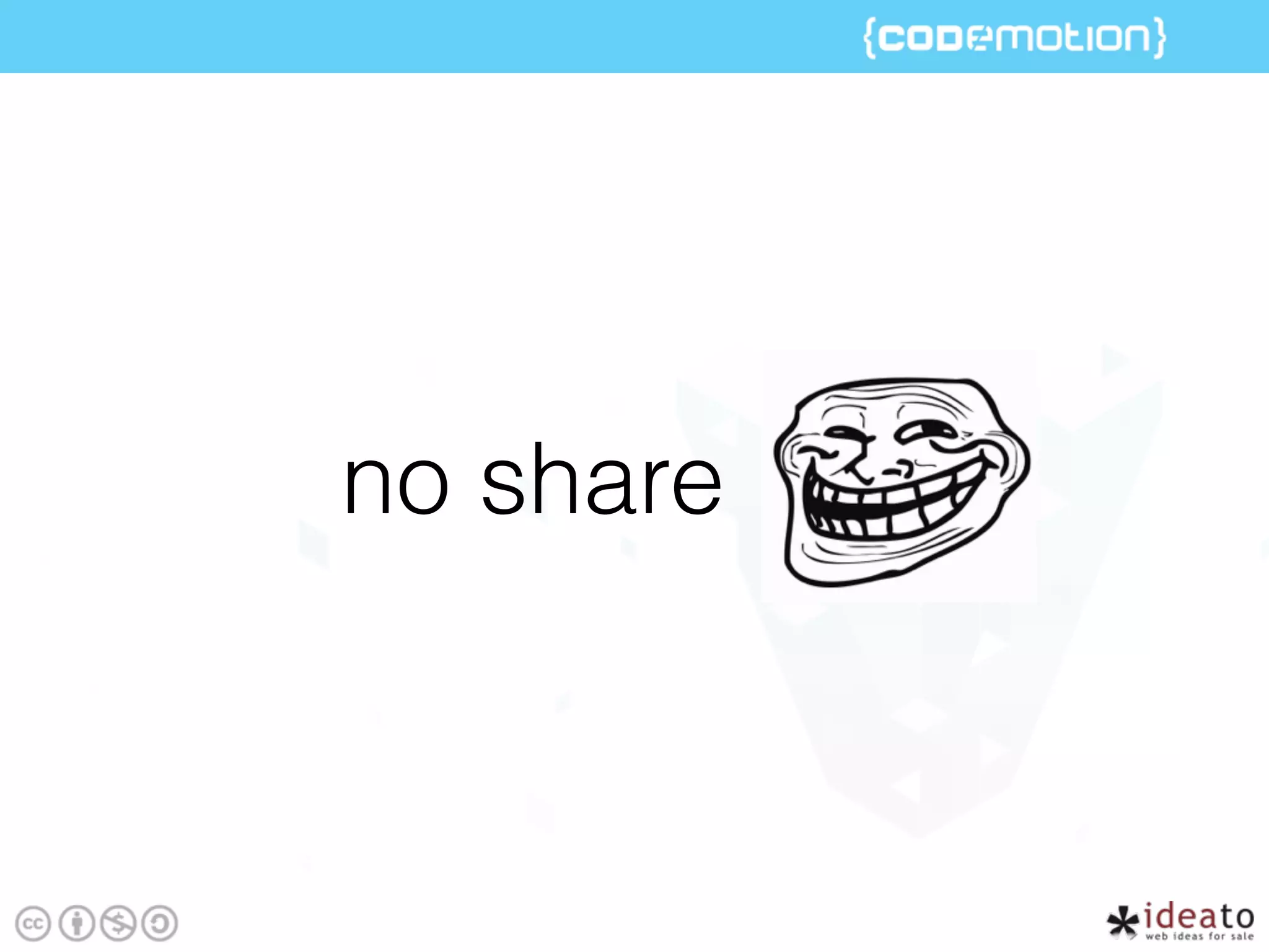 no share
 