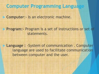 Vahida Akhter.ppt regardung computer languages | PPT