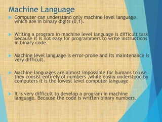 Vahida Akhter.ppt regardung computer languages | PPT | Computing ...